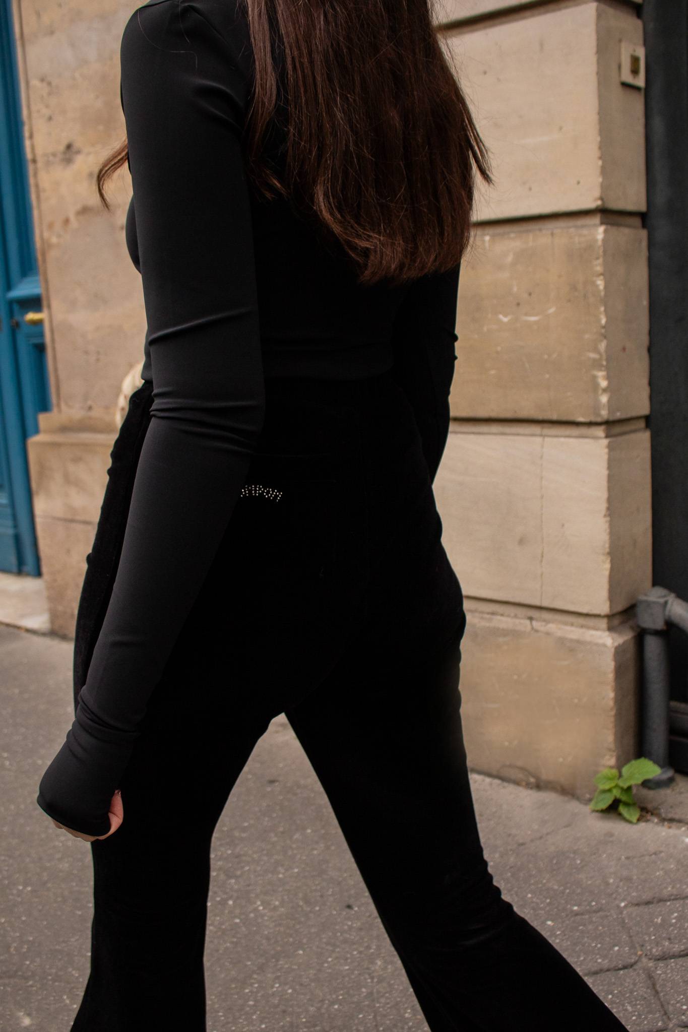 PANTALON LOUANNE VELVET - POMPOM PARIS