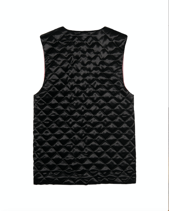 Agnes Gilet couleur noir - POMPOM PARIS