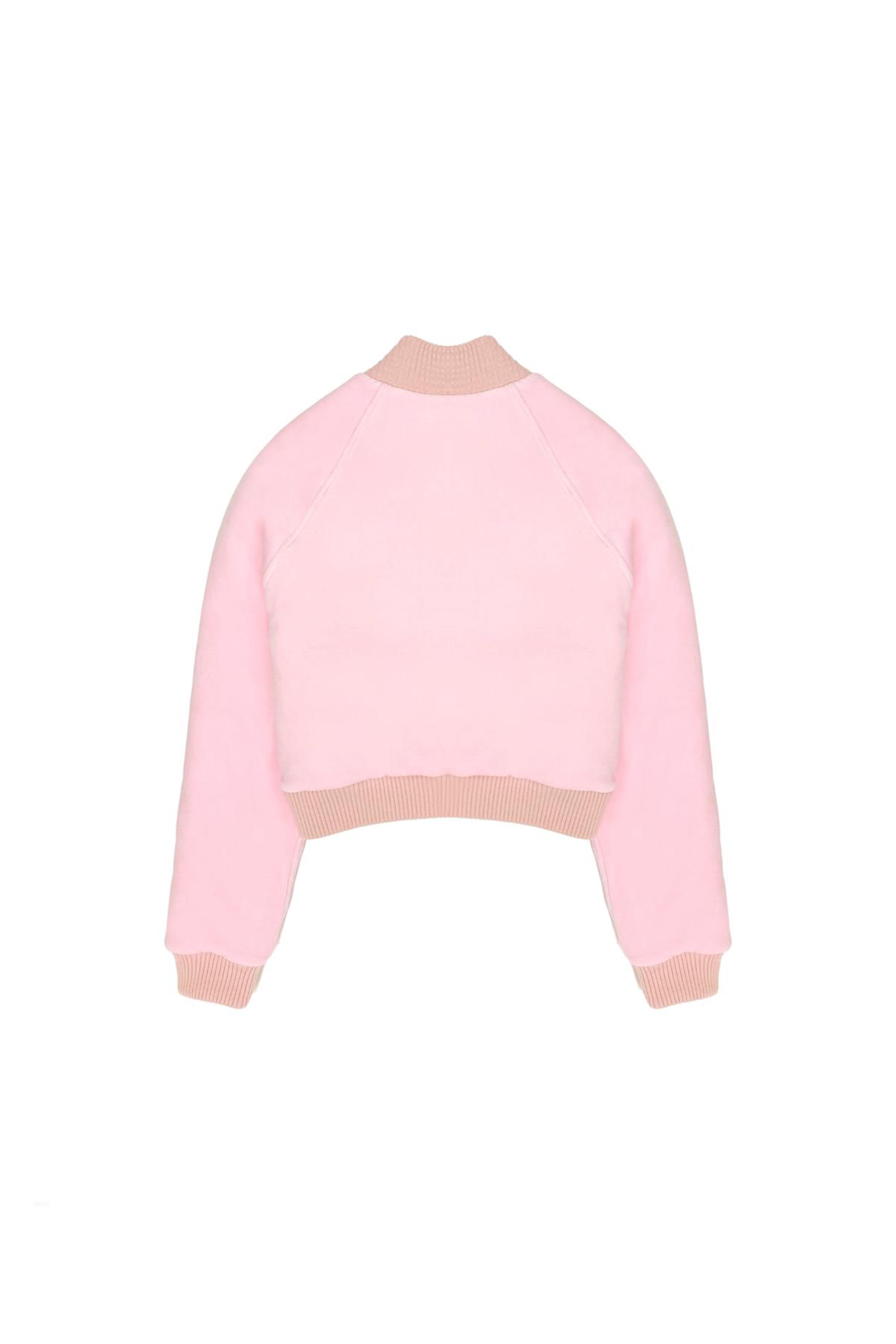 Bombers en velours rose