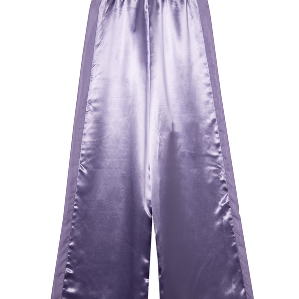 ★ POSZER★ Summer hem string pants lilac 231SMSPT046 Lilac pant – POMPOM PARIS