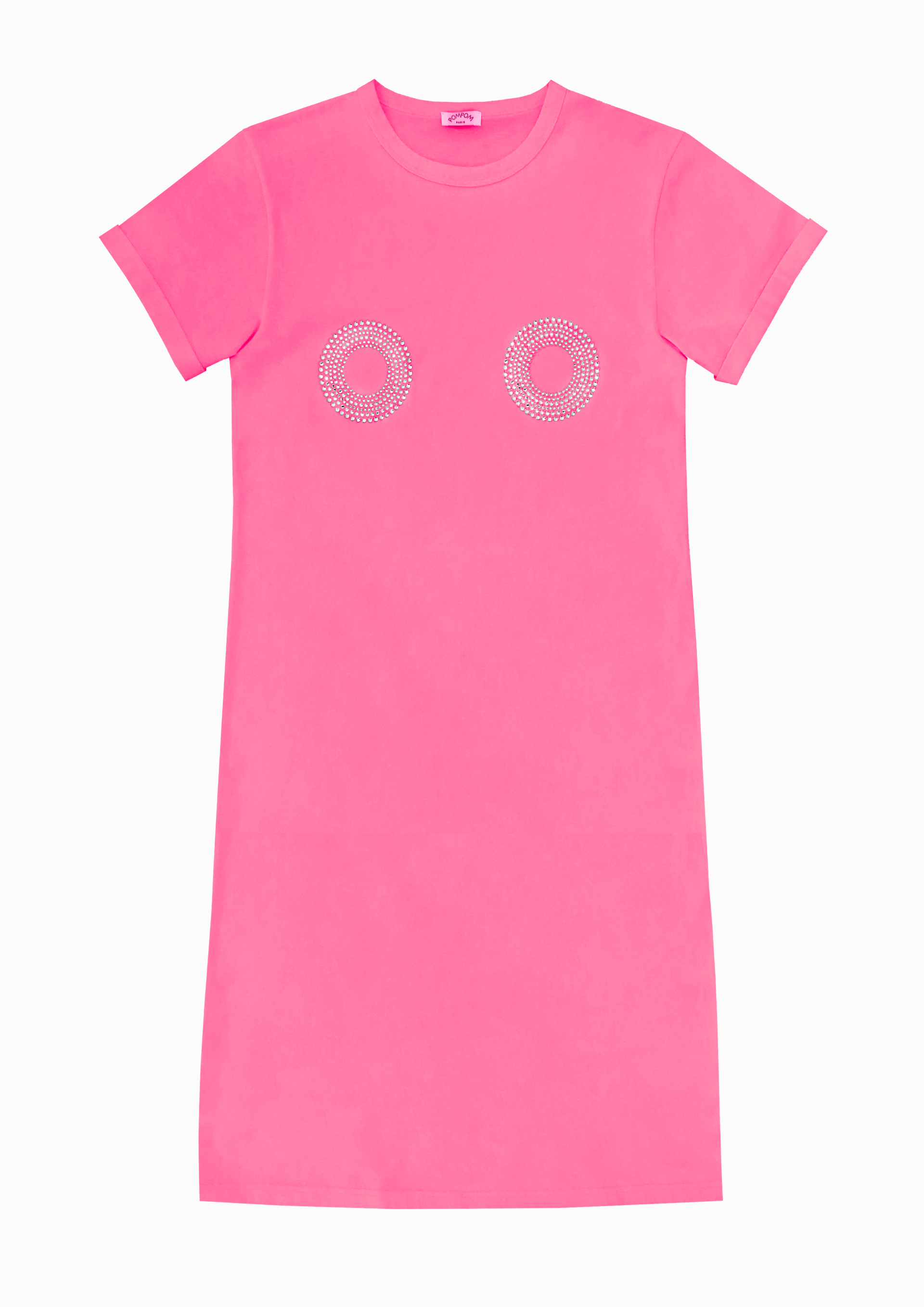 Pamela tee-shirt robe - POMPOM PARIS