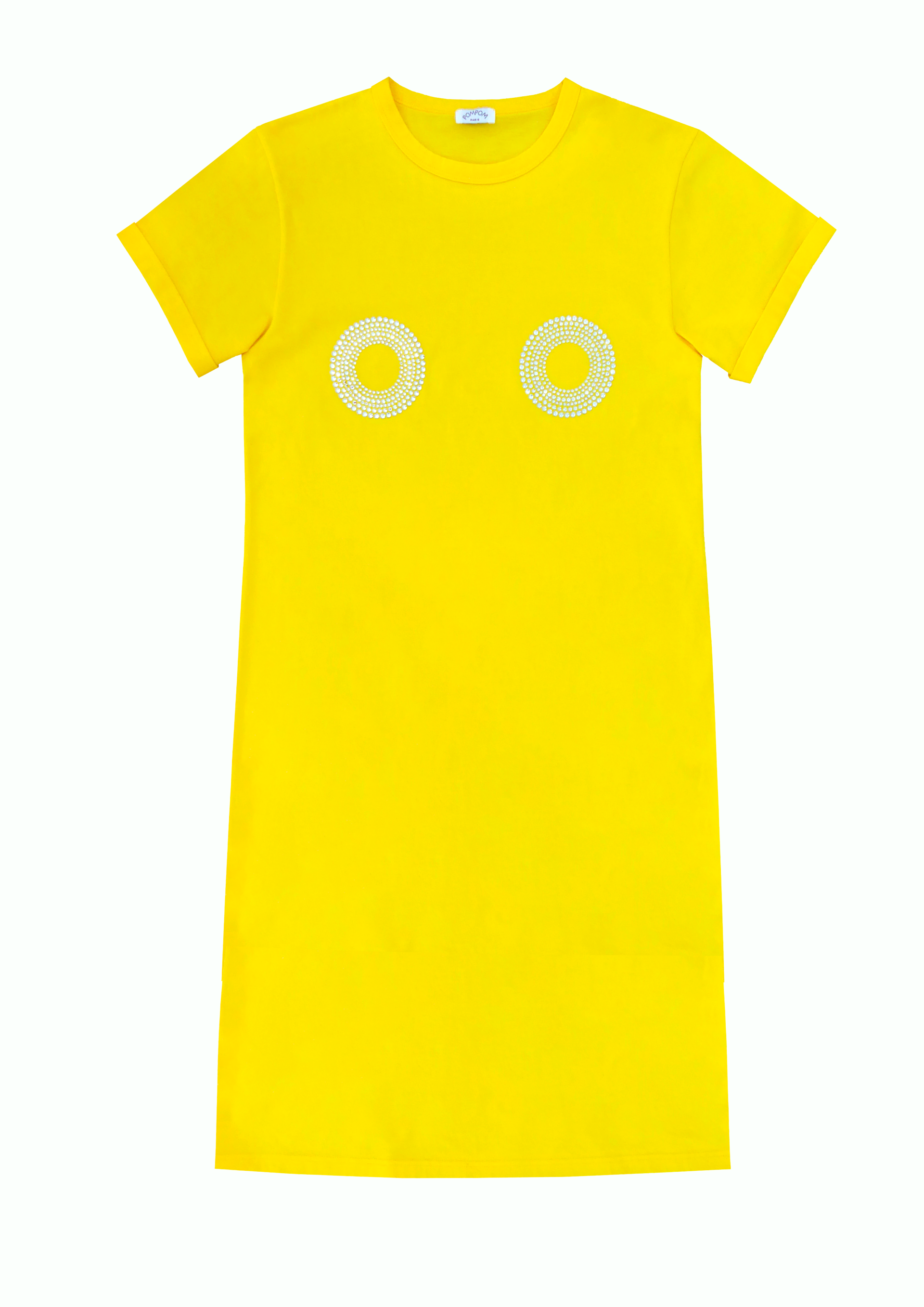 Pamela tee-shirt robe - POMPOM PARIS