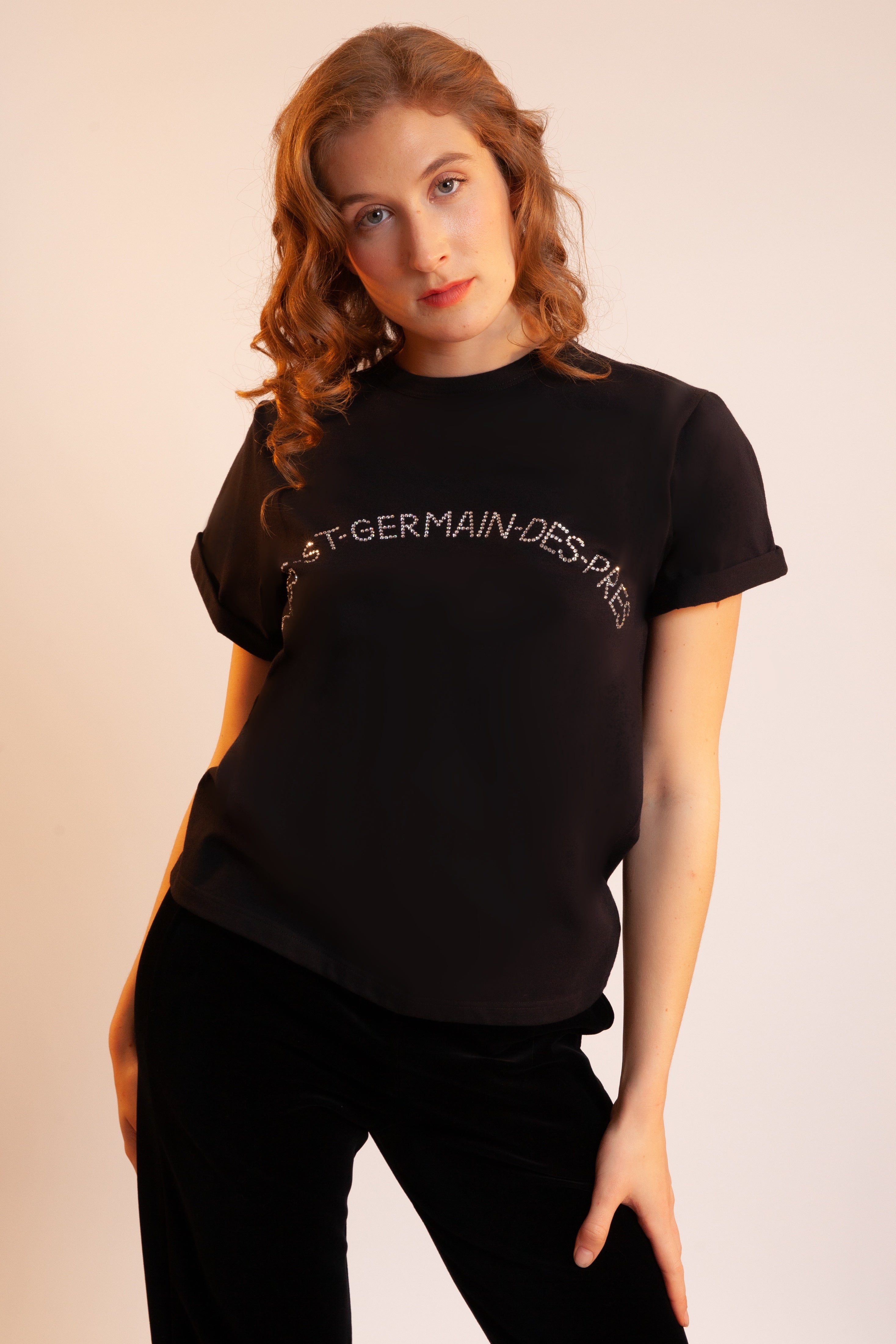 Miss St-Germain-des-Près Tee-shirt - POMPOM PARIS
